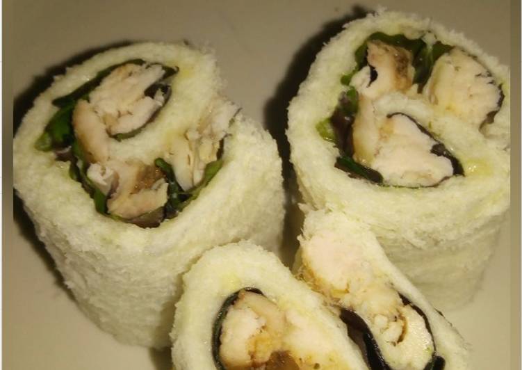 Easiest Way to Prepare Perfect Rolled Chicken Sandwich