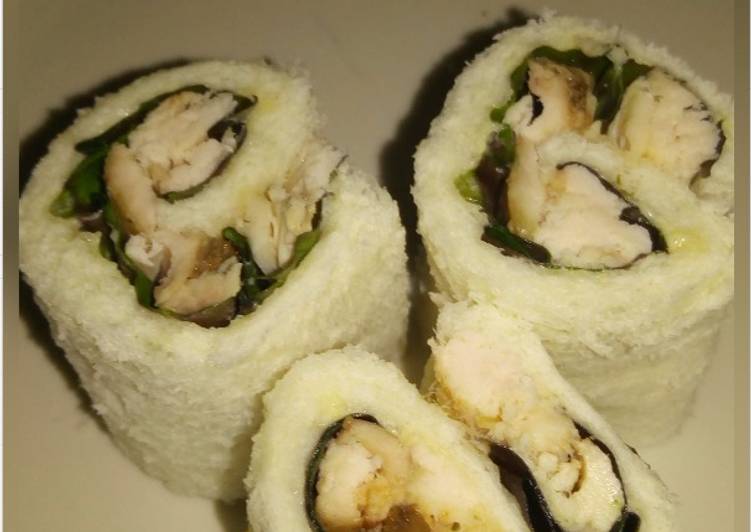 Easiest Way to Prepare Super Quick Homemade Rolled Chicken Sandwich