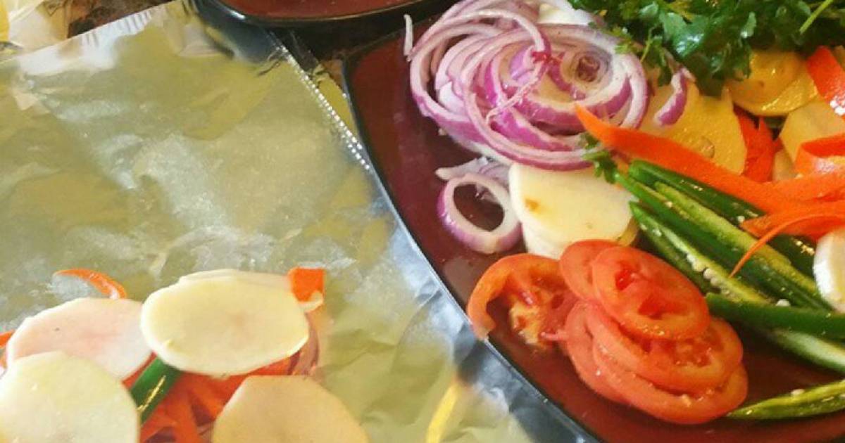 Tilapia empapelada Receta de Nerii Barraza Cookpad