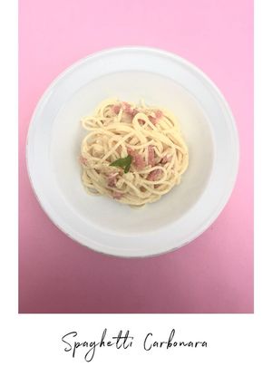 Foto resep Spaghetti Carbonara
