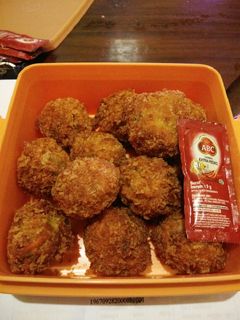 Foto resep Mix nugget with noodle spicy