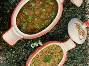 A picture of cornstarch manchurian