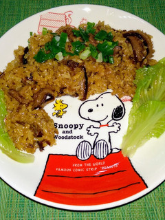 超簡易年菜 [香菇油飯] 的食譜成品照片