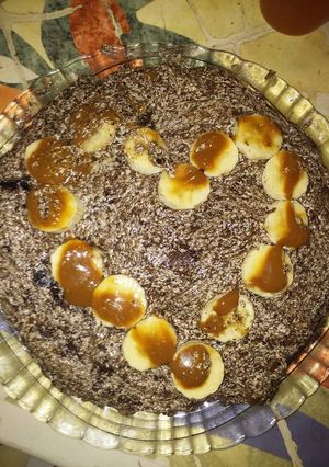 Una foto de Torta de oreo y banana