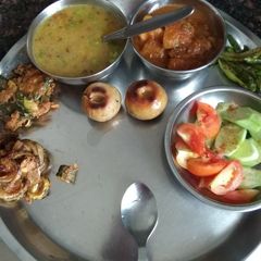 A picture of Rajasthani platter.