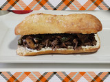 Sándwich mongoliano con salsa de cerveza