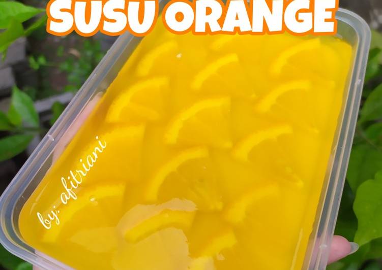 Dingsu Orange (Puding Susu Jeruk)
