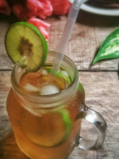 Foto resep Es Teh Jeruk Nipis