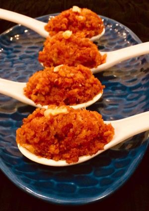 A picture of Gajrela / Gajar Halwa (carrot halwa).