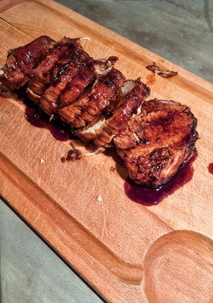 Une photo de Rôti de porc au soja