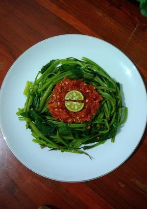 Foto resep Plecing Kangkung