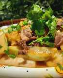 Bầu xào tim cật