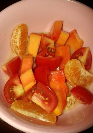 Foto resep Salad buah yakult