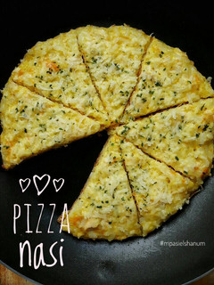 Foto resep Pizza nasi (mpasi 12m+)