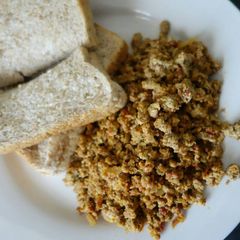 A picture of Tomato scrambled eggs.