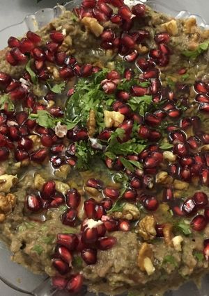 صورة لوصفة طريقة عمل بابا غنوج الشامي