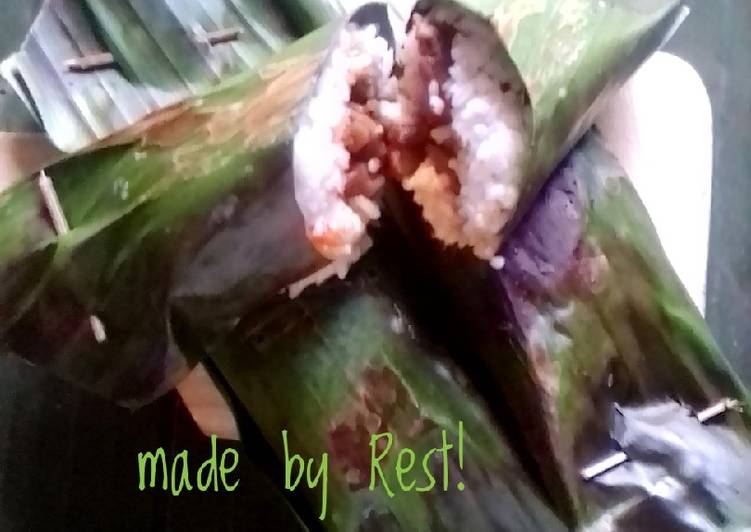 Nasi bakar ayam ala saya�?��?�😋