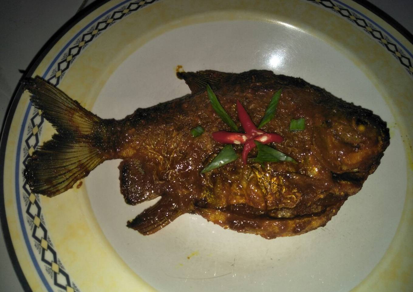 Resep Bawal rica rica, Enak Banget