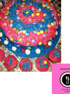 A picture of Birthday cake.