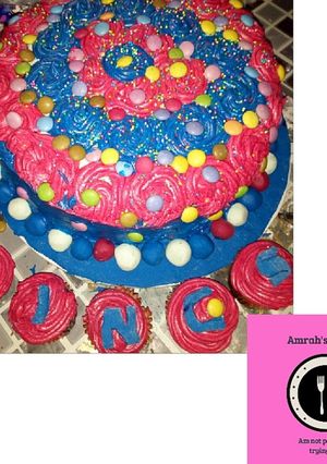 A picture of Birthday cake.