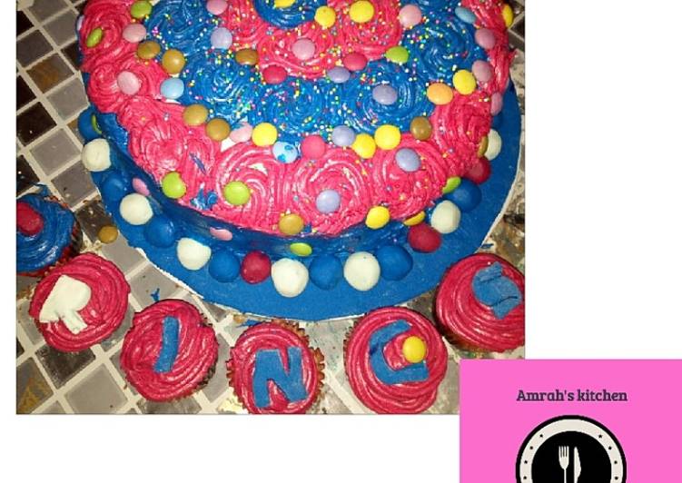 Simple Way to Make Perfect Birthday cake
