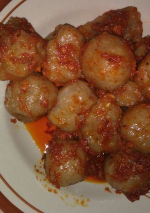 Foto resep Cilok Goang pedas full