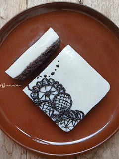 Foto resep 631. Puding Susu Oreo Motif Renda 2