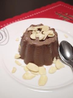 Foto di Budino al cioccolato con agar agar