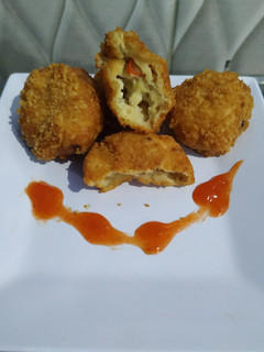 Foto resep Perkedel Tahu Keju Crispy
