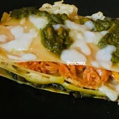 A picture of Tricolor Lasagna.