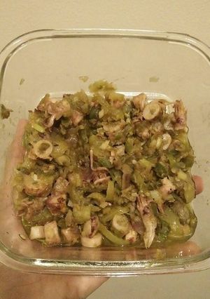 Foto resep Cumi Asin Cabe Ijo