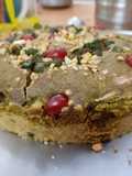 Beetroot papaya vanilla tutty fruity nutty cake# thc# thc week 8
