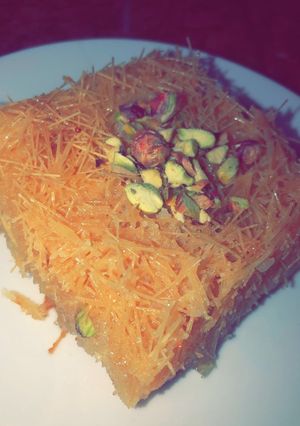 صورة لوصفة بسبوسة بالشعيرية