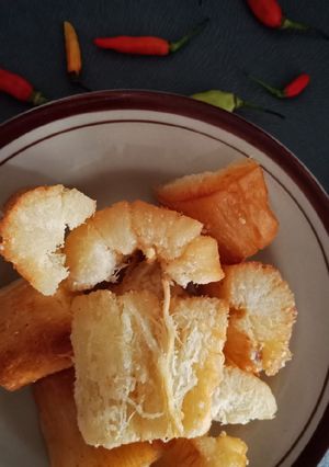 Foto resep Singkong goreng empuk krenyes