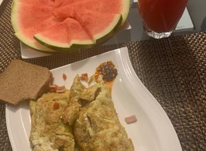 Una foto de Omelette