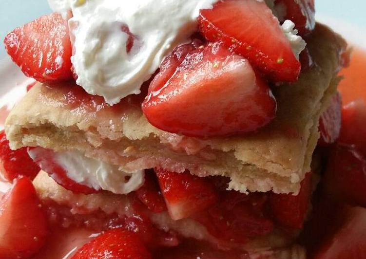 Step-by-Step Guide to Make Super Quick Homemade Vickys Strawberry Shortcakes, GF DF EF SF NF