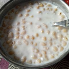 A picture of Boondi Raita.