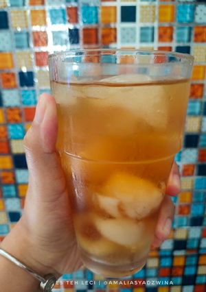 Foto resep Es teh leci