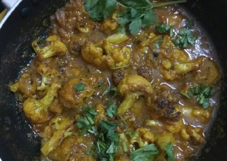 Steps to Prepare Super Quick Homemade Fry Gobhi Masala