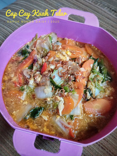 Foto resep Cap Cay Kuah Telur