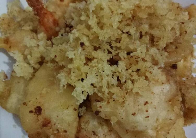 Langkah Mudah untuk Menyiapkan 🍤Udang goreng🍤 tepung kremesan Anti Gagal