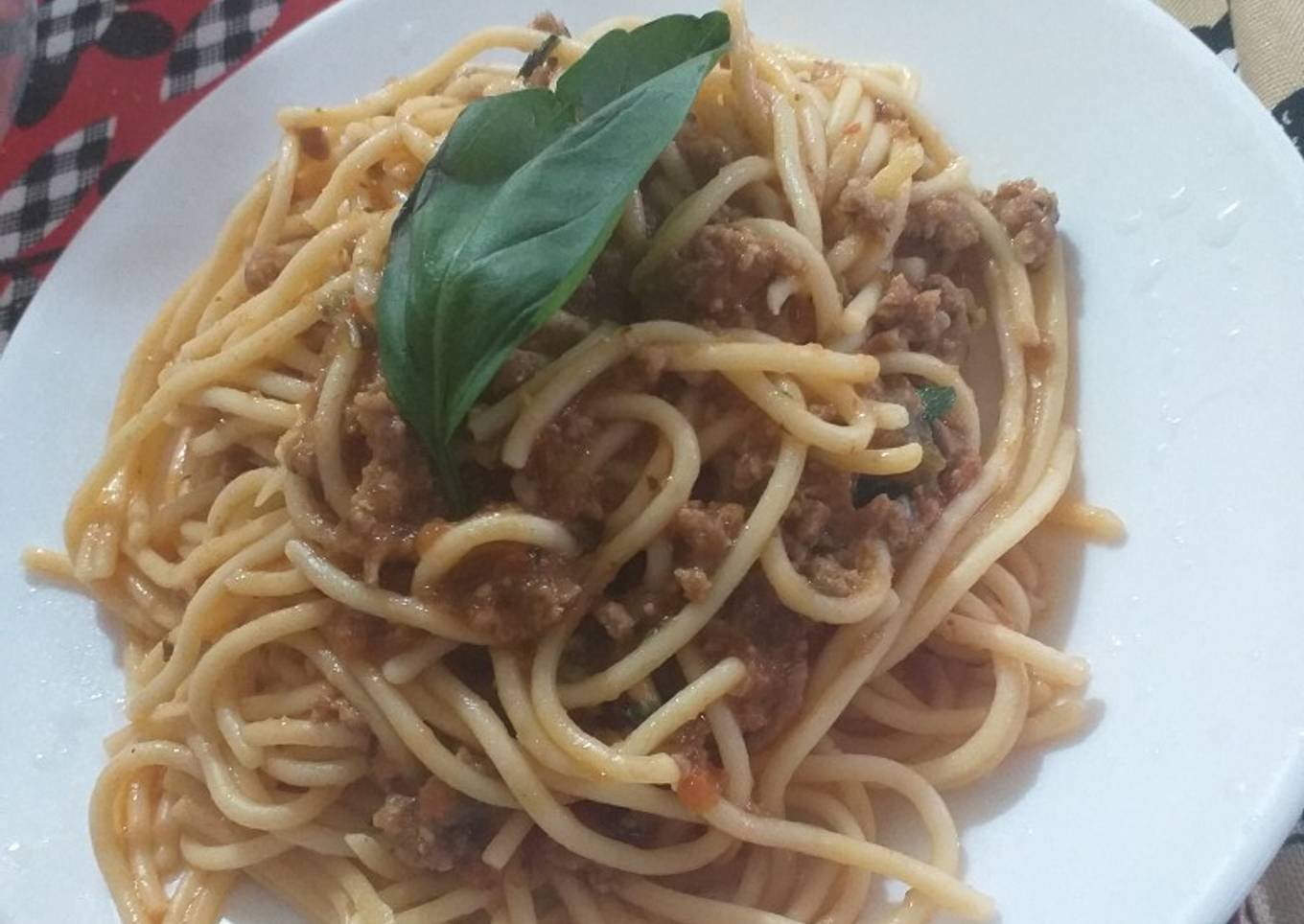 Tallarín de Carne Molida