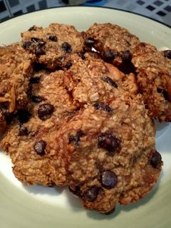 Foto resep Banana Oatmeal Cookies (No Sugar, No Gluten, No oil)