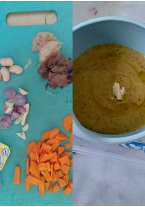 Foto resep MPASI 6 BULAN (MENU LENGKAP): BUBUR HATI AYAM