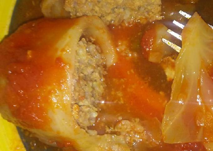 Recipe of Speedy Mom&#39;s Cabbage Rolls (My twist on them)