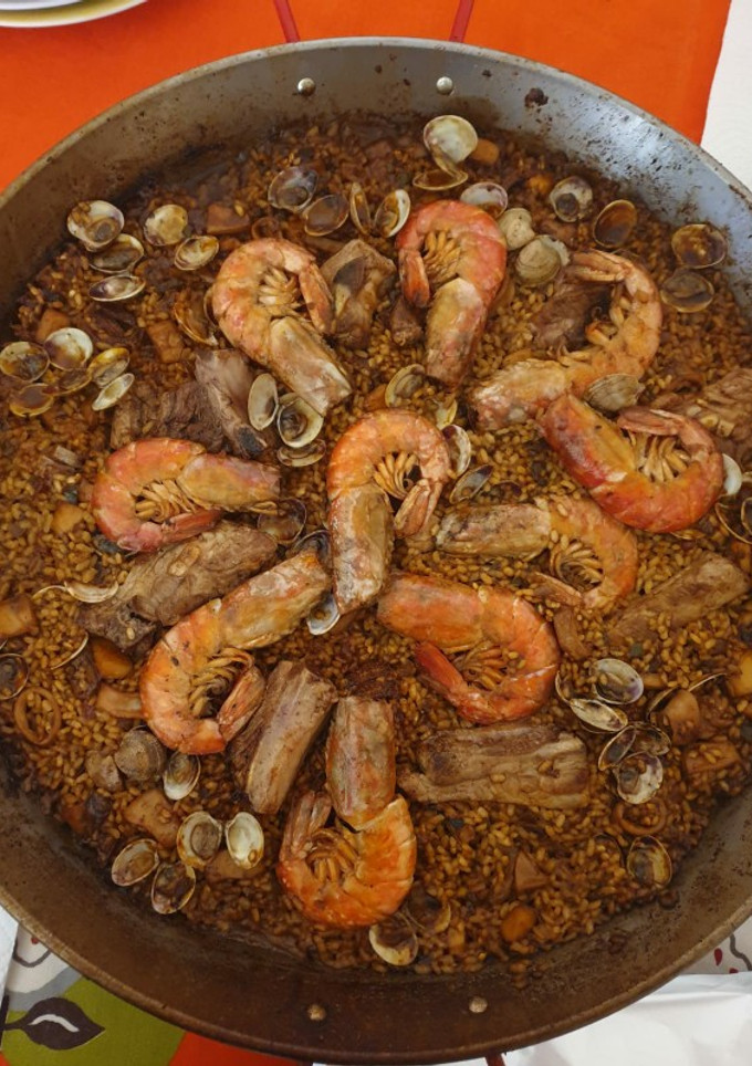 Una foto de Paella mixta