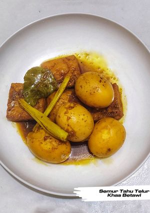 Foto resep Semur Tahu Telur khas Betawi