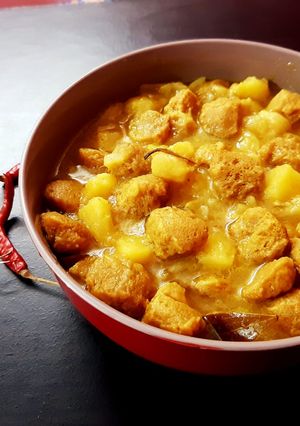 সোয়াবিন কারি(soyabean curry recipe in Bengali) রেসিপির প্রধান ছবি