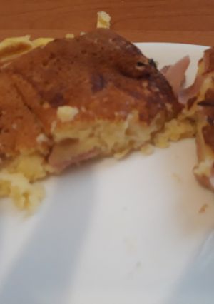 Amerikai palacsinta sósan reggelire recept fotója