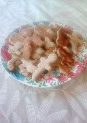 Una foto de Galletas sin huevos ni mantequilla para mis abuelos 😘😘